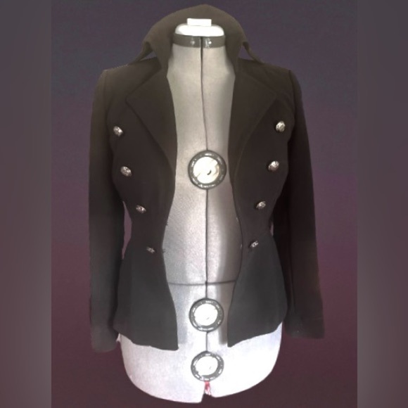 Tahari (ASL) Military style blazer/jacket, Sz 4P - Picture 1 of 6
